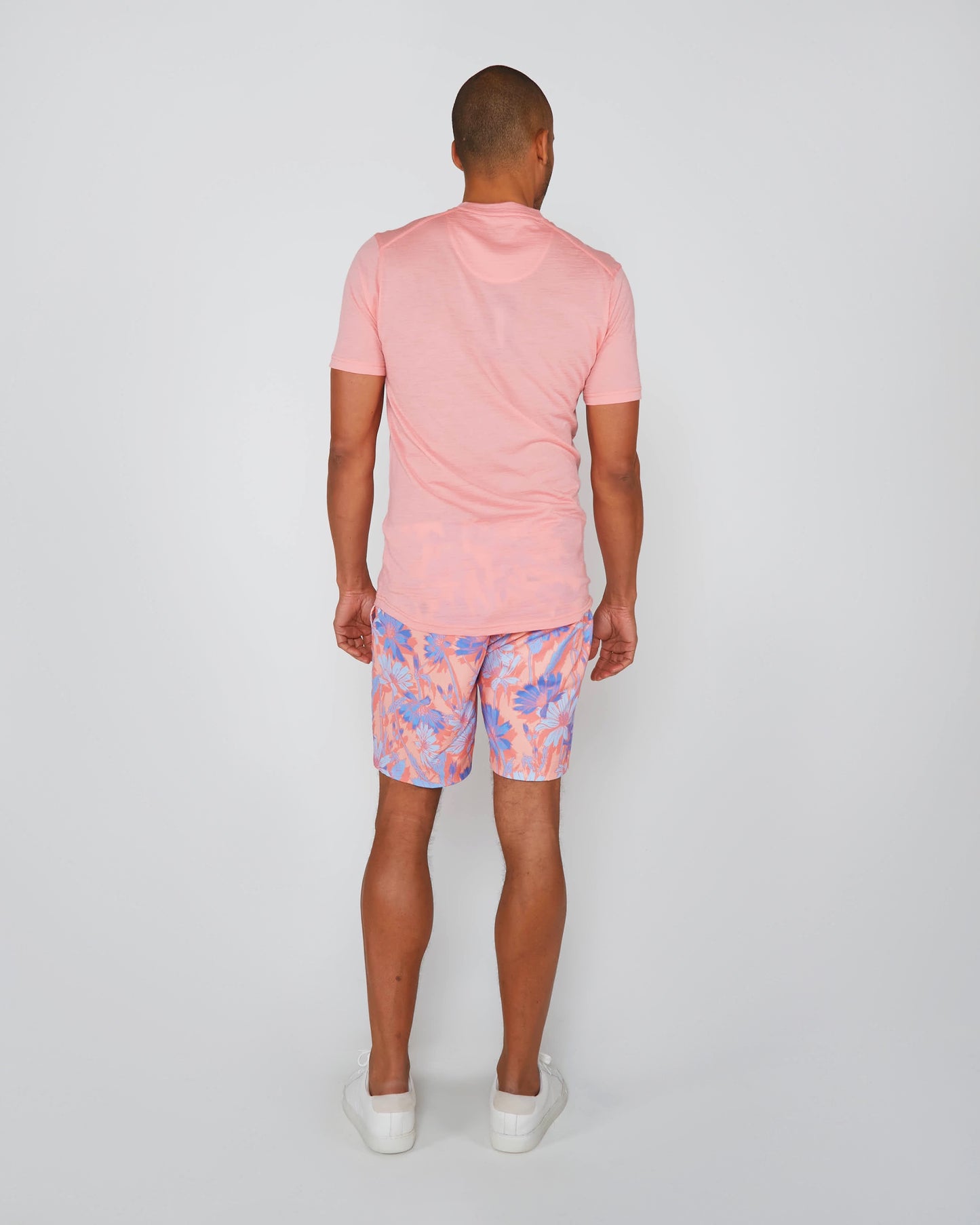 CASSIUS MERINO JERSEY CREW NECK SHIRT - FRESH PINK