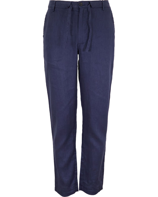 DEVON LINEN PANT - NAVY