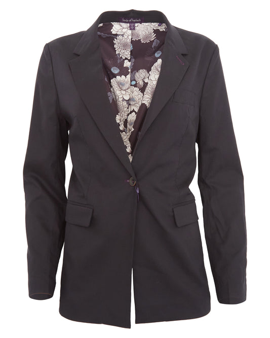 JANE TAILORED BLAZER - BLACK