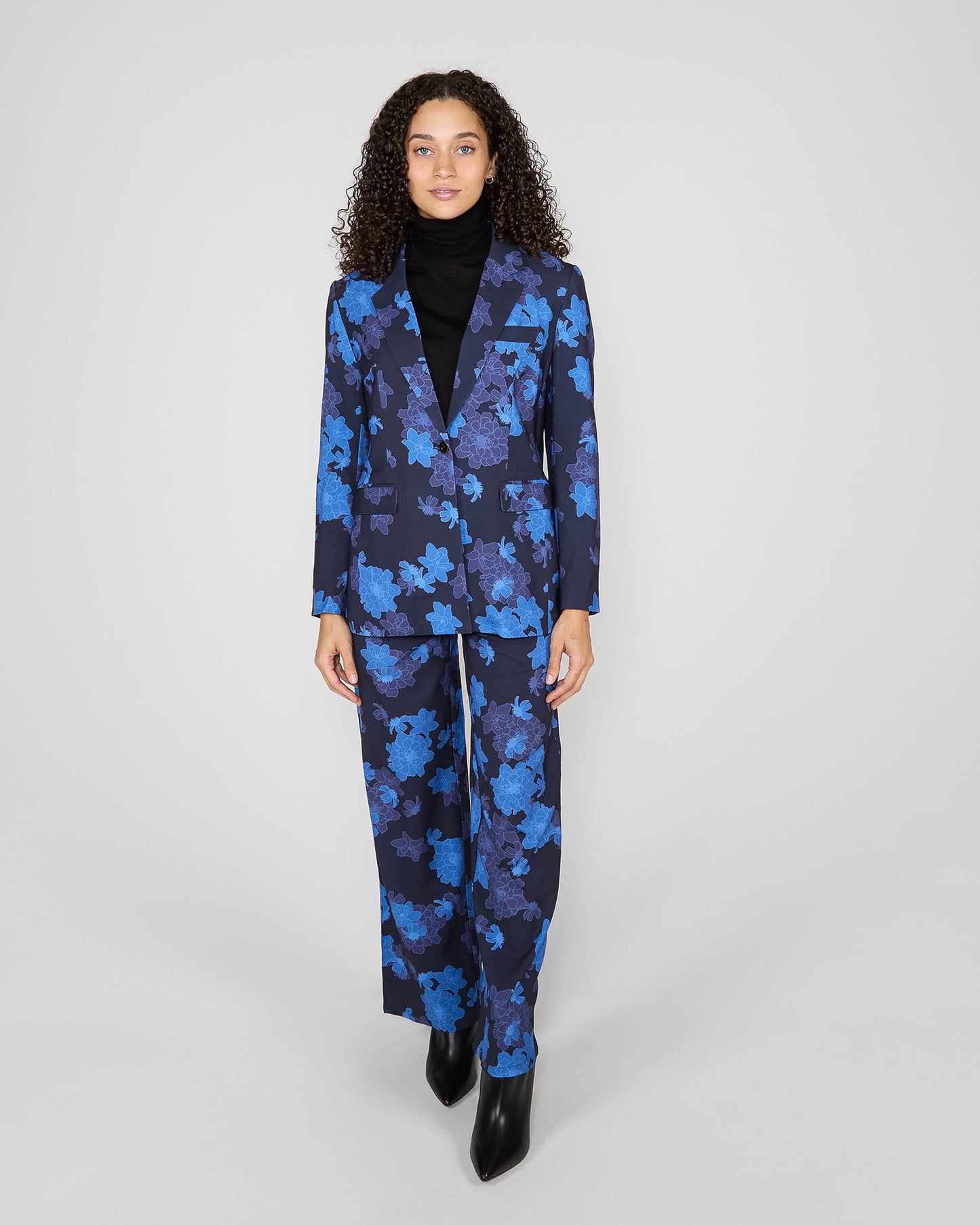 JULIA TAILORED JACKET - SOFTBLOOM NAVY