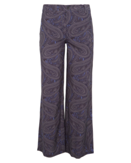 PHOEBE TAILORED PANT - BADALONA SMOKE
