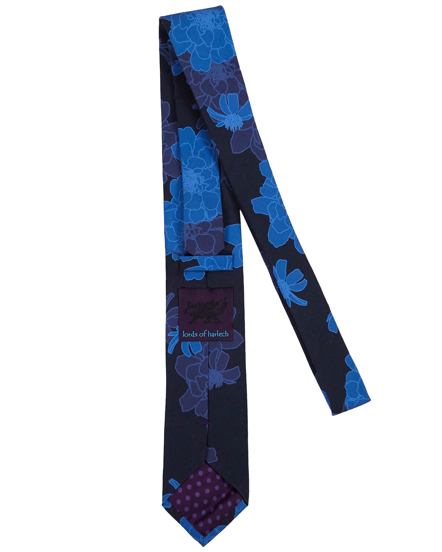 TALIA TIE - SOFTBLOOM NAVY