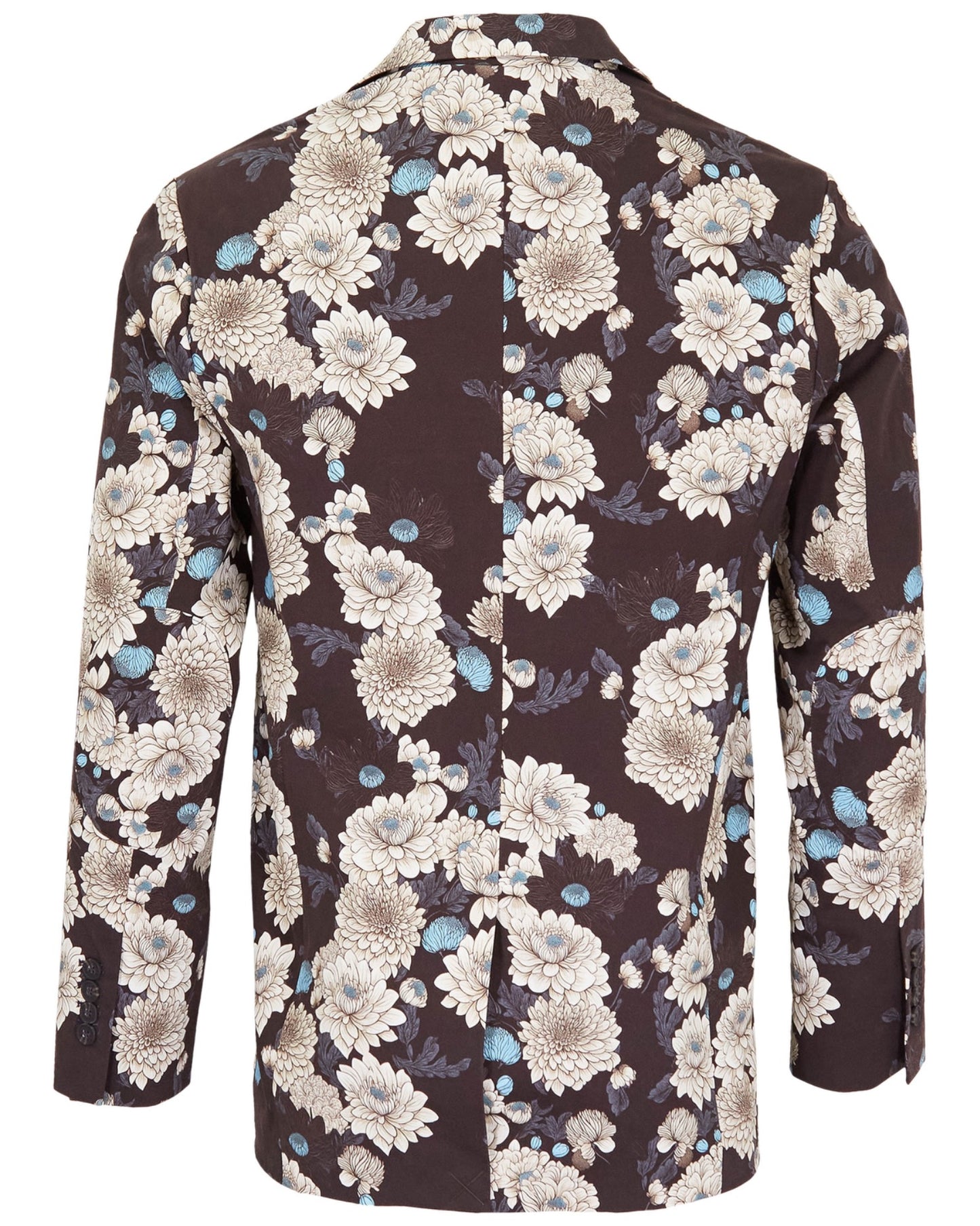 HADRIAN SERIOUS FLORAL BLAZER - BLACK