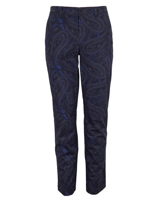CHARLES PAISLEY BADALONA PANT - SMOKE