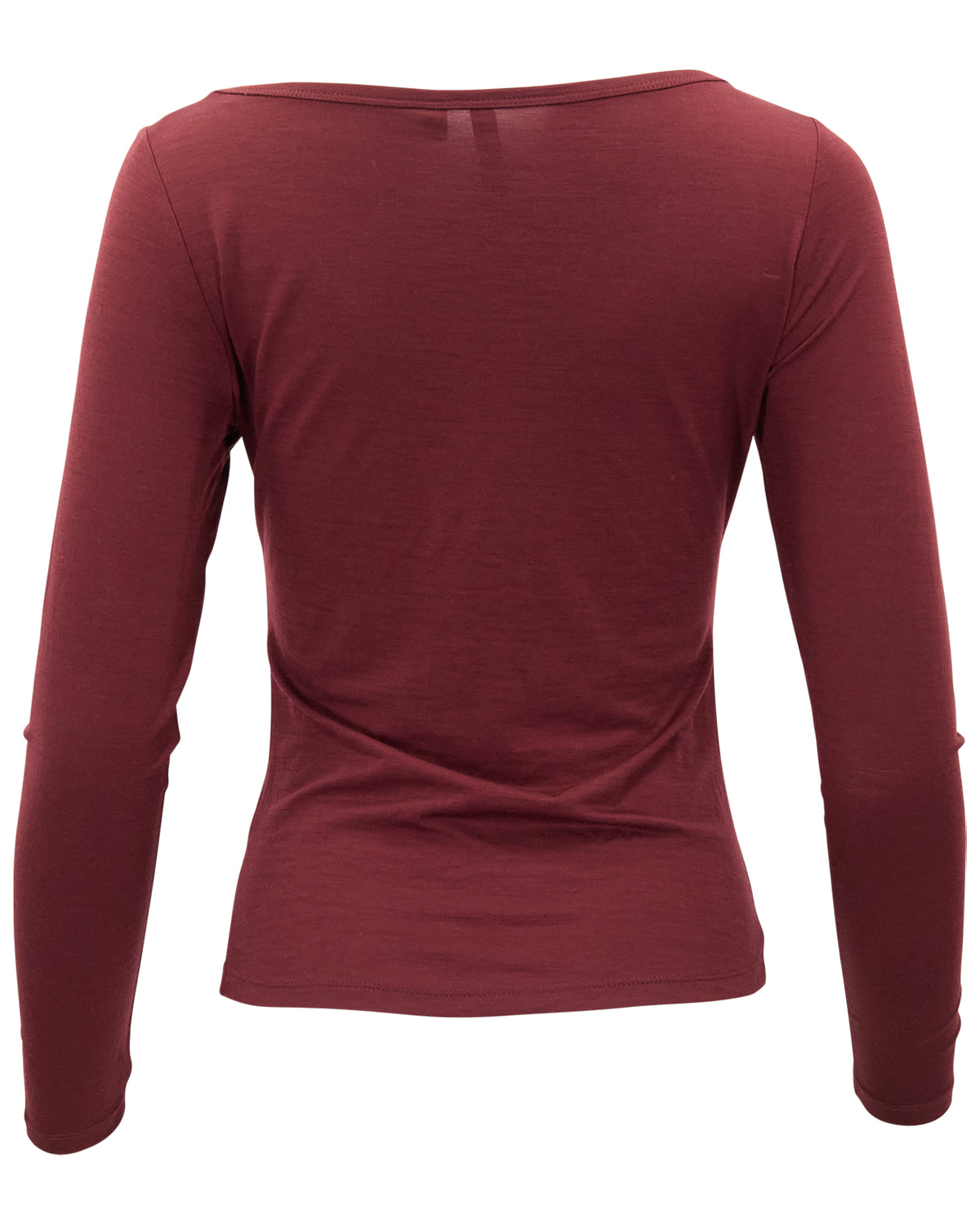 CARLY PORT WOMEN'S MERINO LONG-SLEEVE CREW-NECK TOP
