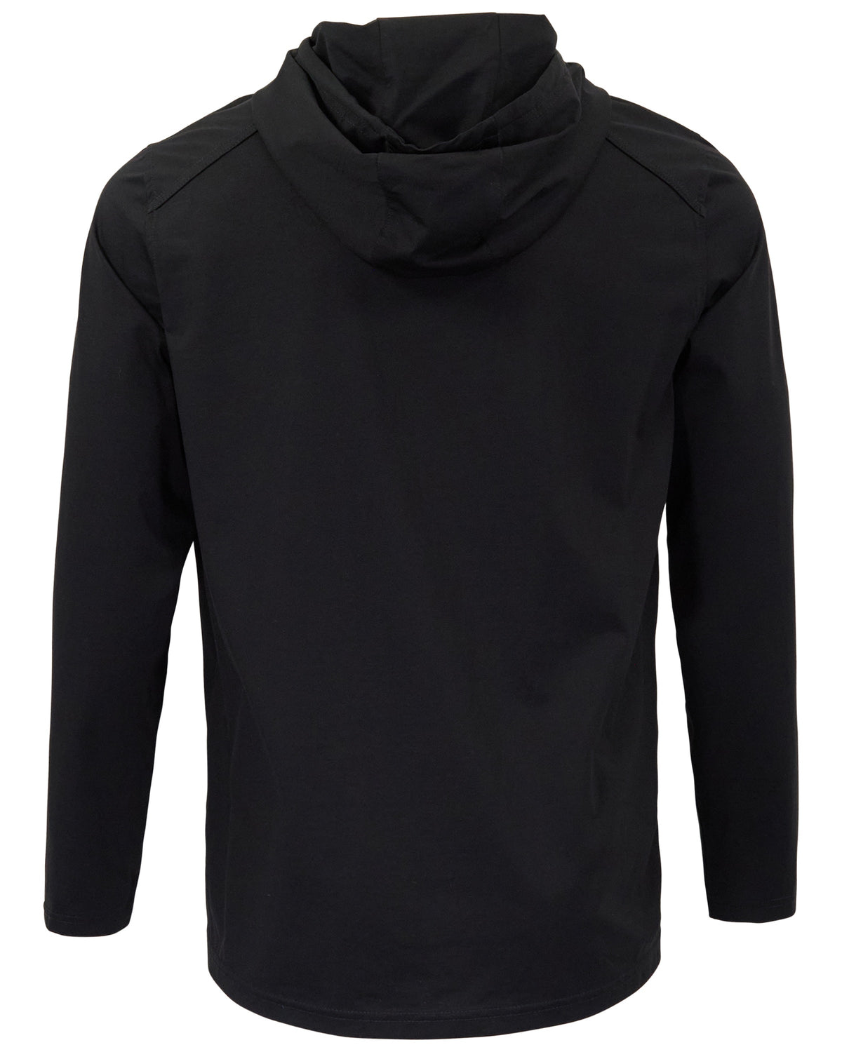 HORATIO BLACK MEN'S STRETCH JERSEY HOODIE