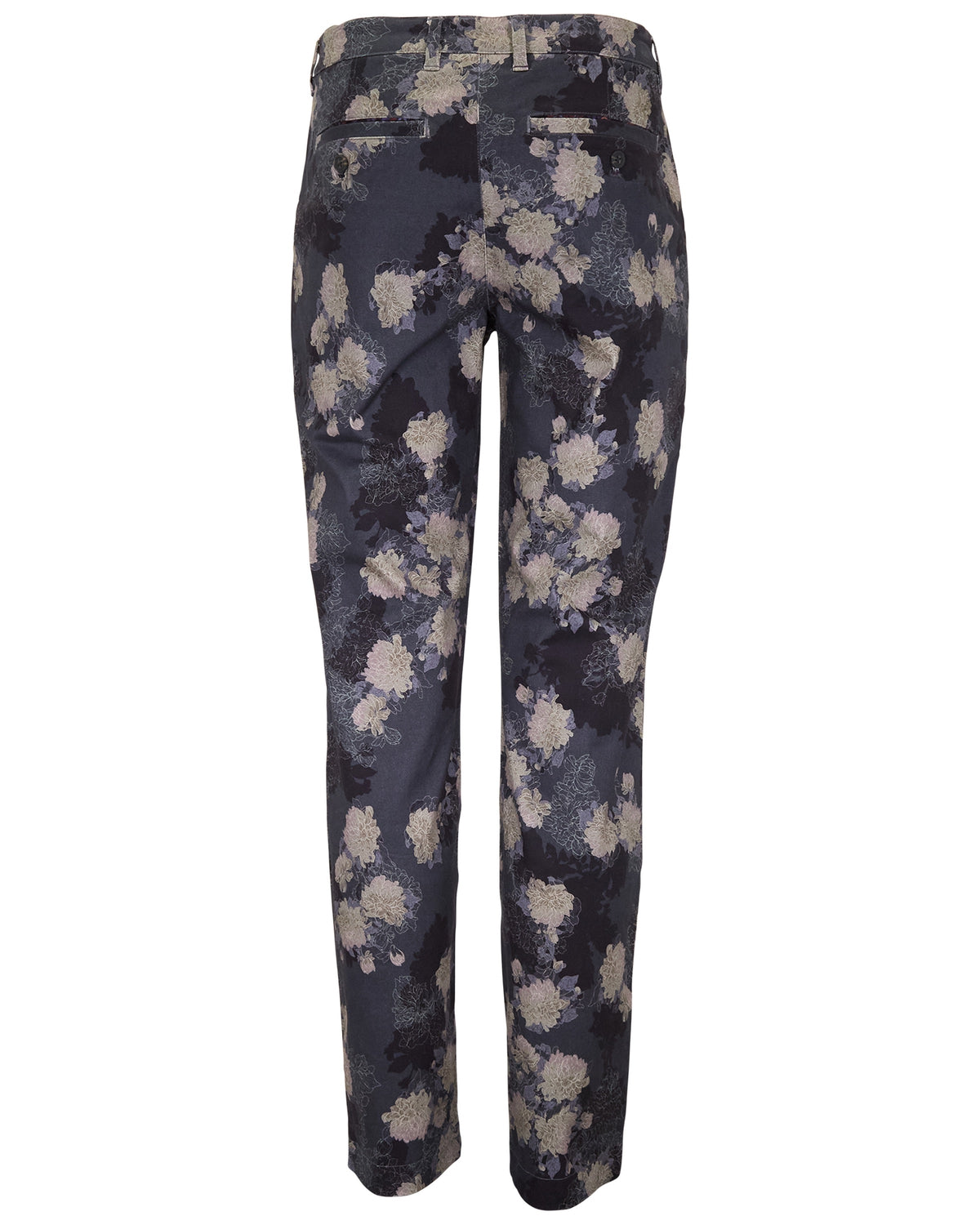 JACK LANS FLORAL BLACK MEN'S STRETCH CHINO PANT