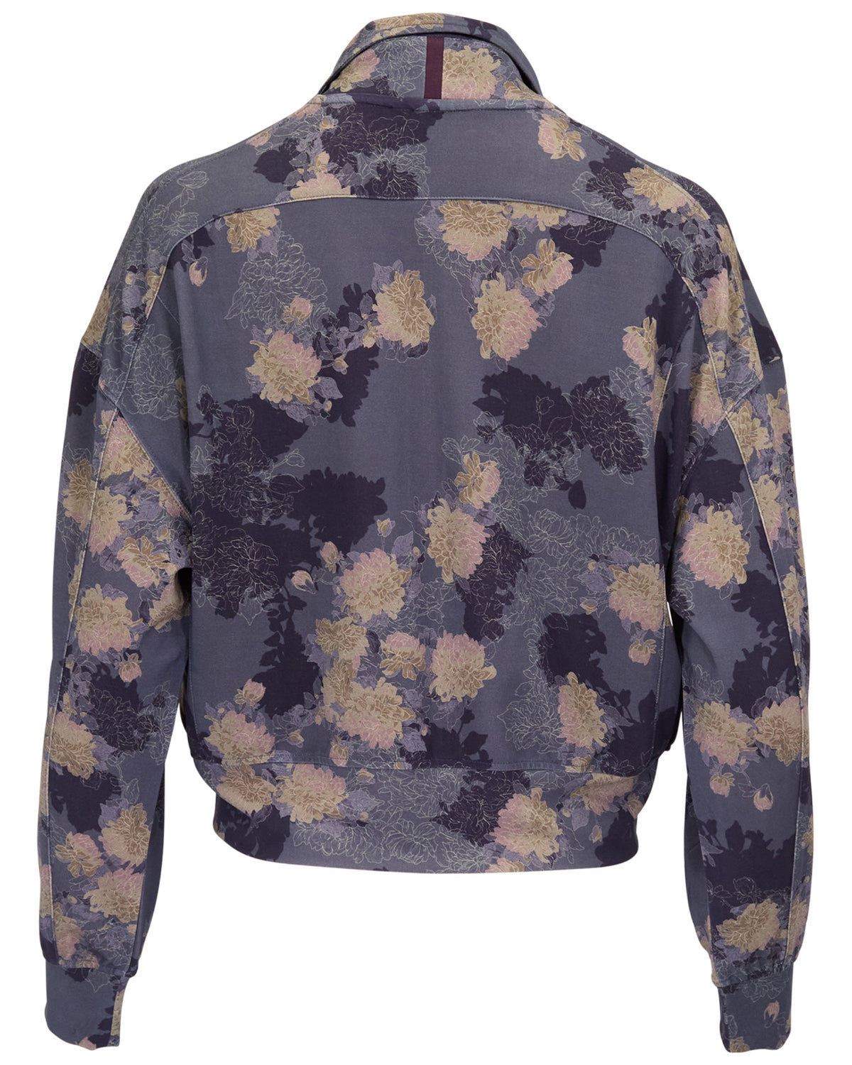 JUDY LANS FLORAL BLACK WOMEN'S STRETCH KNIT JACKET
