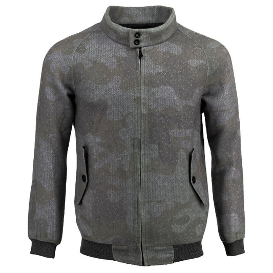 Barry Doublewool Chevron Camo Grey