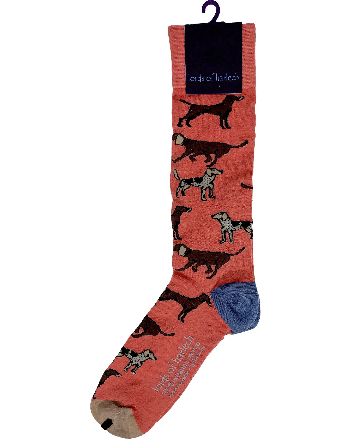 Donald Hound Dogs Brick Socks