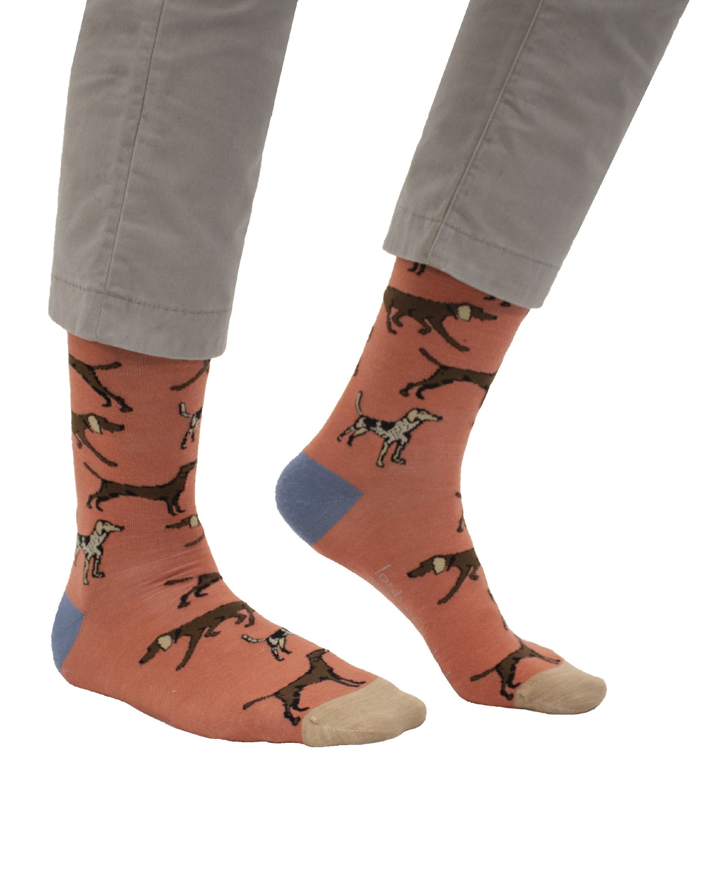 Donald Hound Dogs Brick Socks
