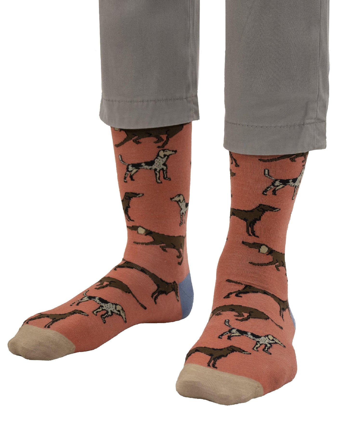 Donald Hound Dogs Brick Socks