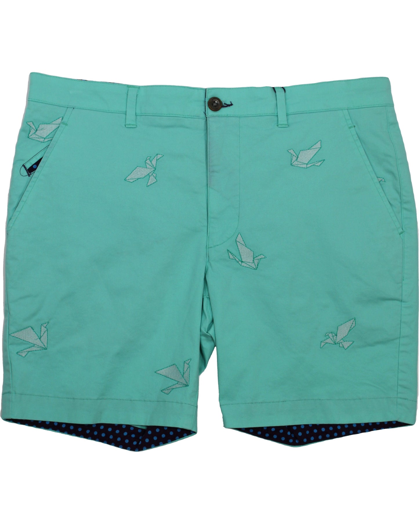 Edward Origami Birds Seafoam