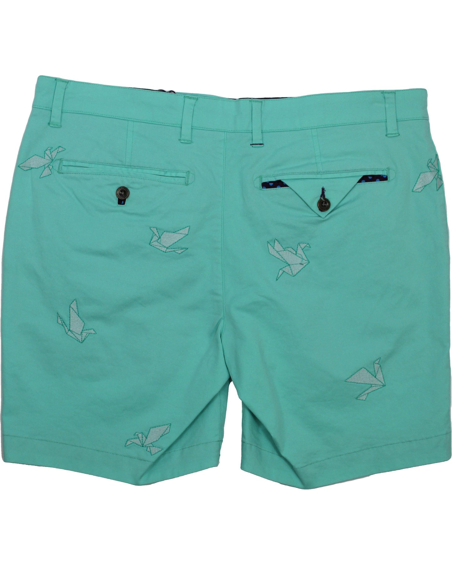 Edward Origami Birds Seafoam
