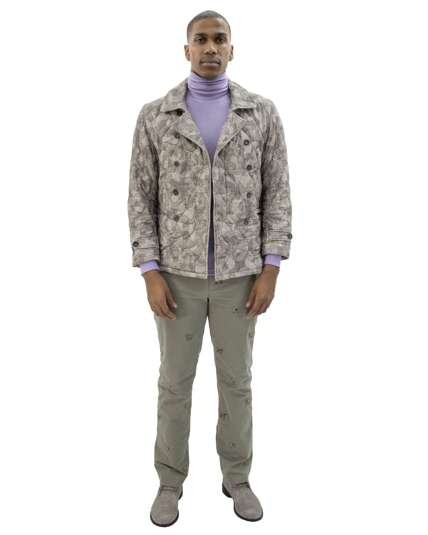 Fritz Art Camo Moss Military Jacket