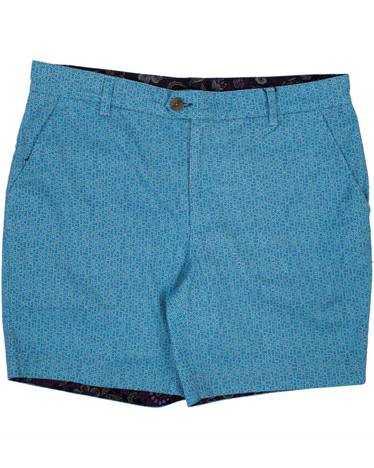 JOHN LARGE FISH SHORTS IN LAGOON