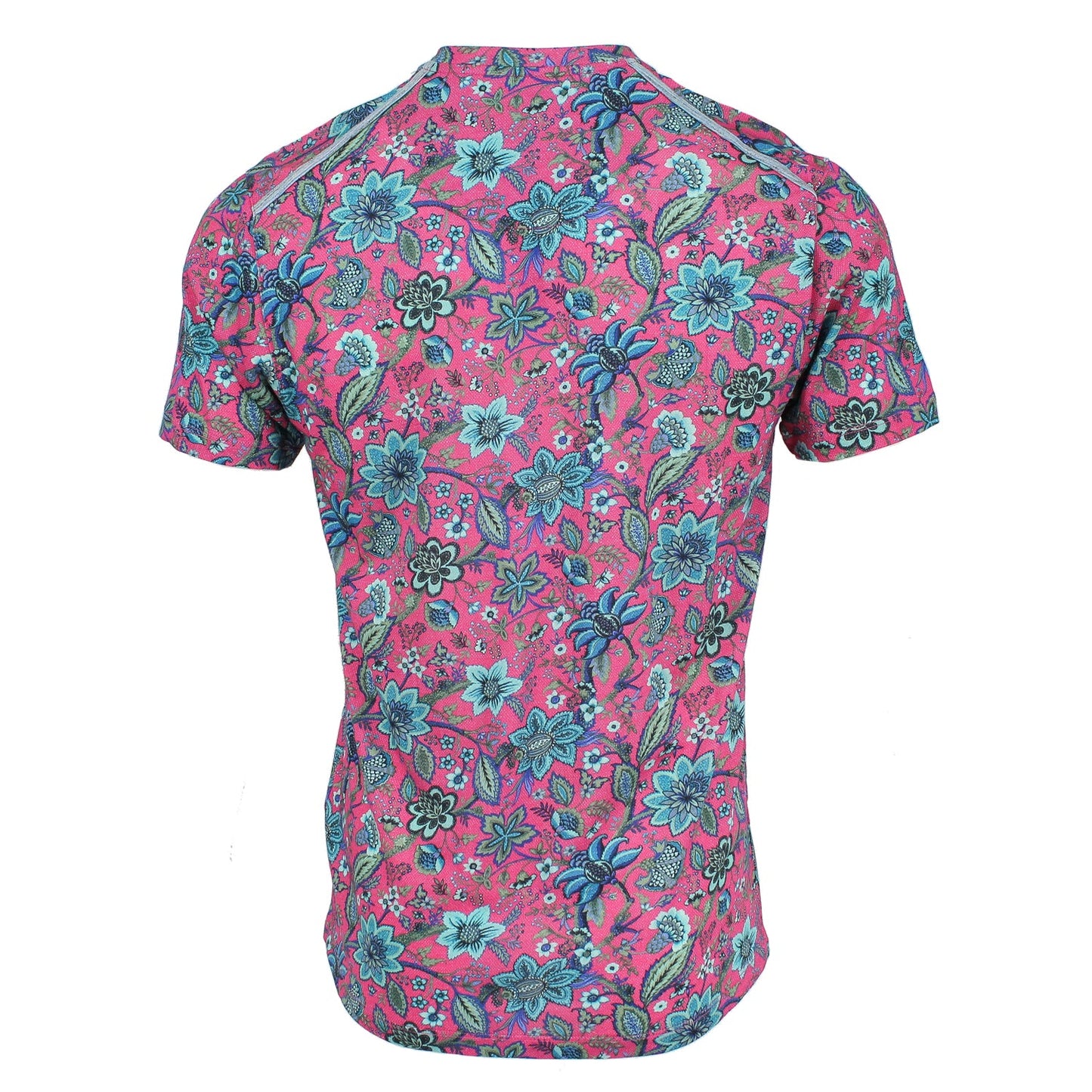 Maze Floral Canvas Pink