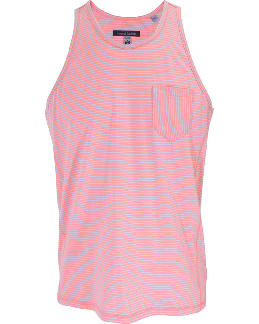 TRISTAN PINK STRIPE POCKET TANK