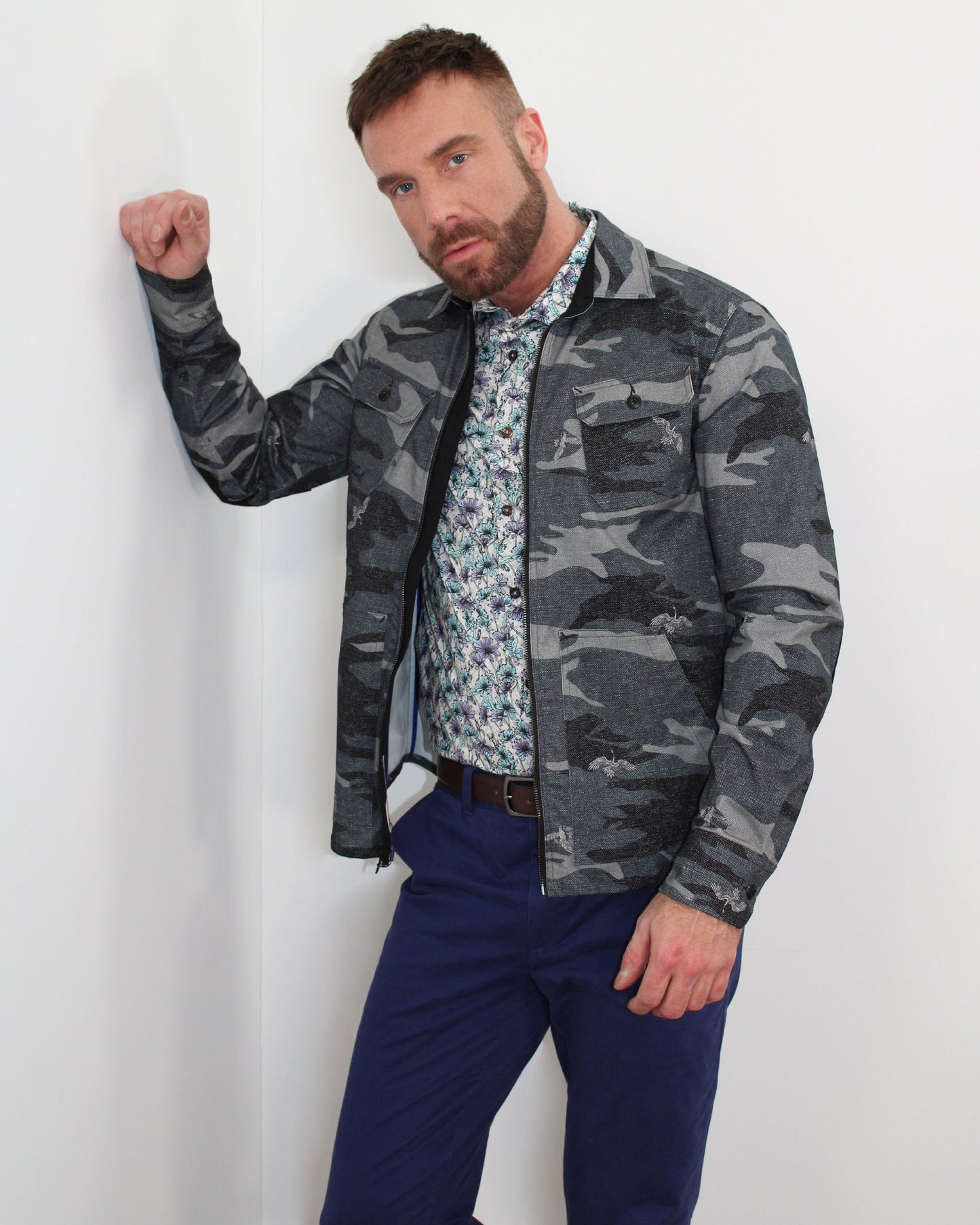 Zen Crane Camo Charcoal