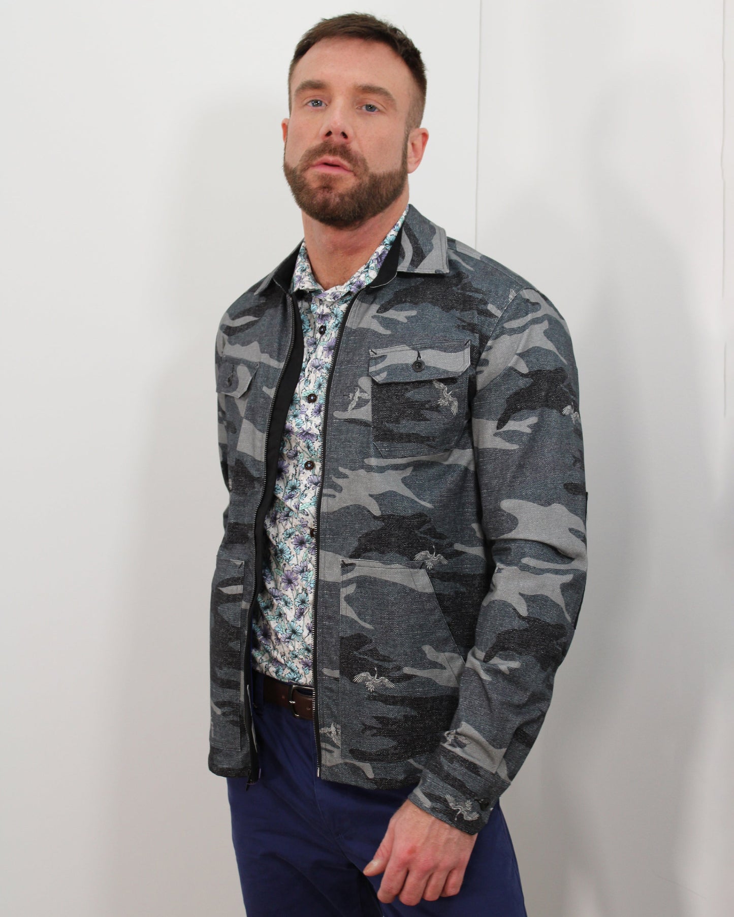 Zen Crane Camo Charcoal
