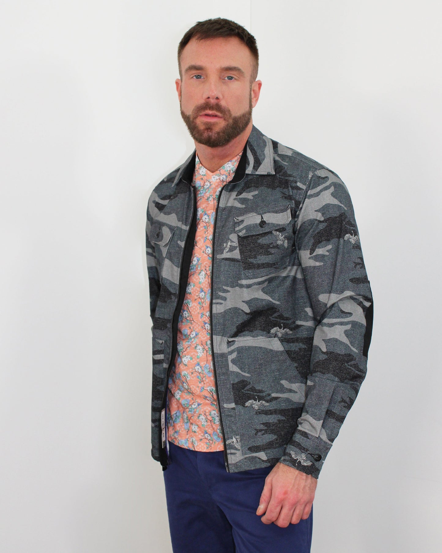 Zen Crane Camo Charcoal