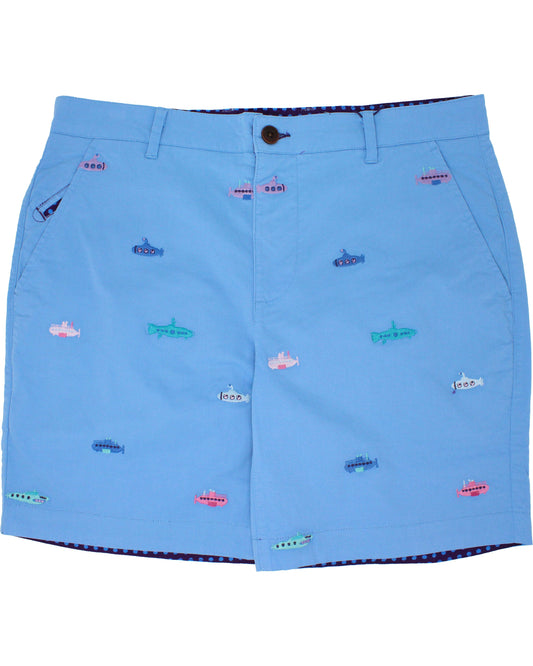 EDWARD SUBS EMBROIDERY BLUE