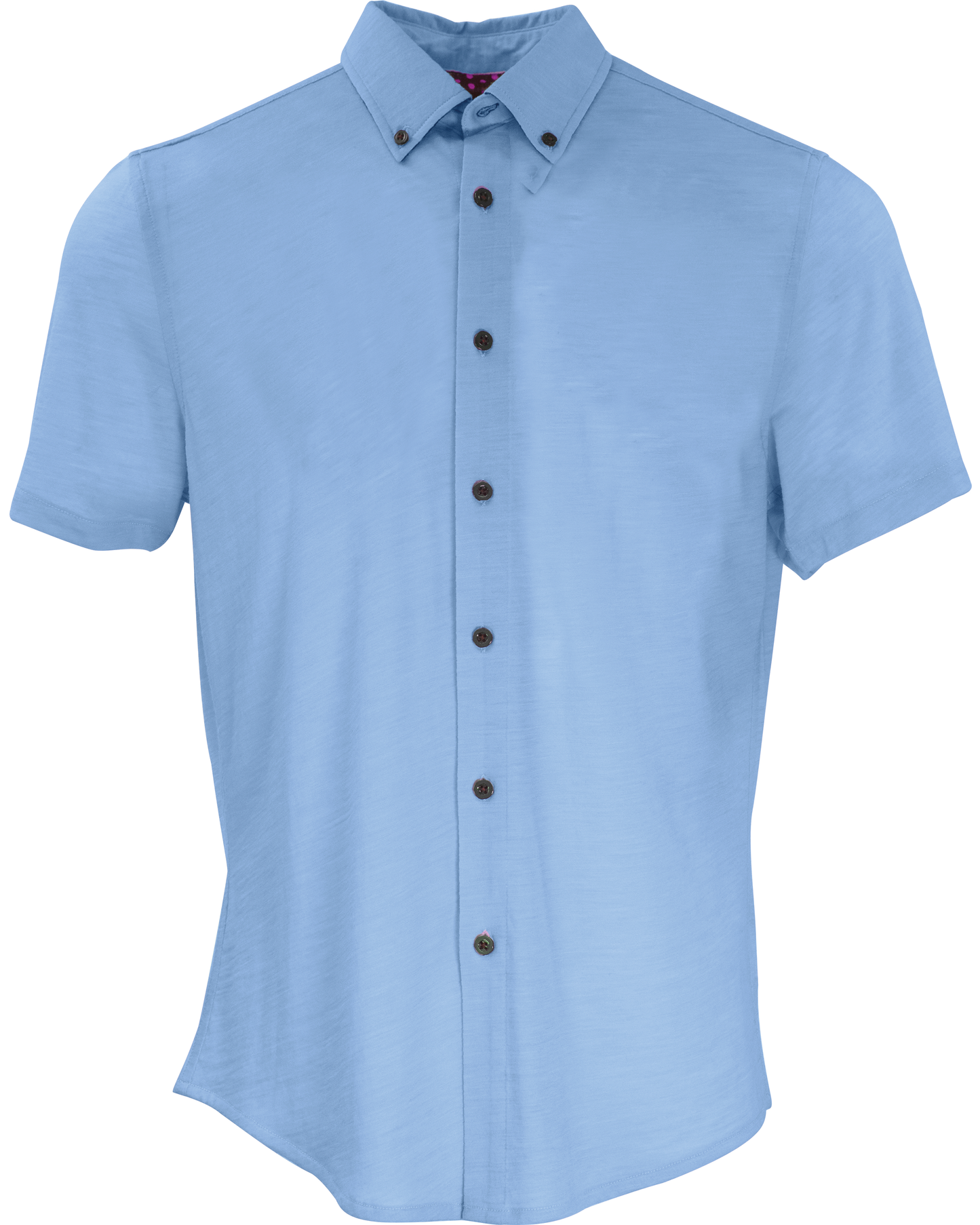 TODD KNIT SHIRT - BLUE
