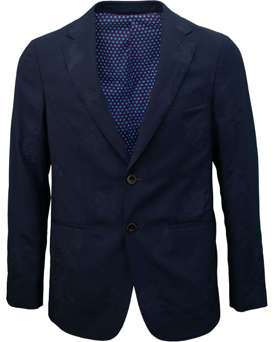 JAQUES WOOL BLAZER - NAVY