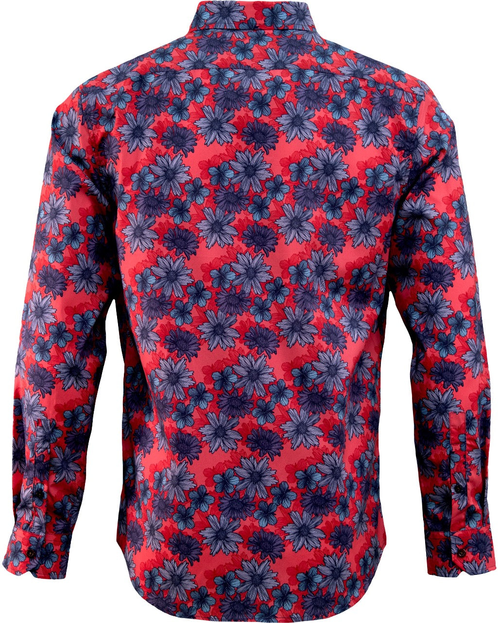MORRIS ITALIAN FLORAL SHIRT - ROSA