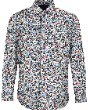 NICOLI MYSTIC FLORAL COTTON SHIRT - IVORY