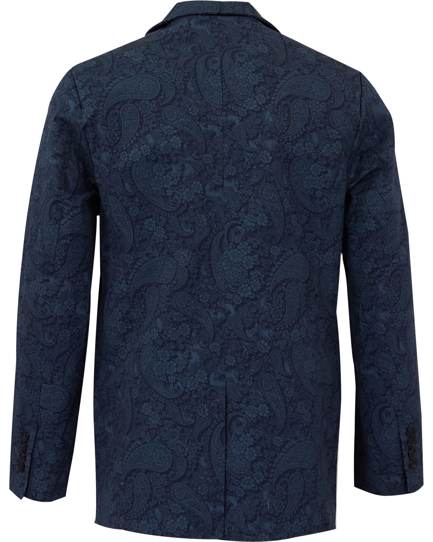 HADRIAN PAISLEY ROMANCE BLAZER - NAVY