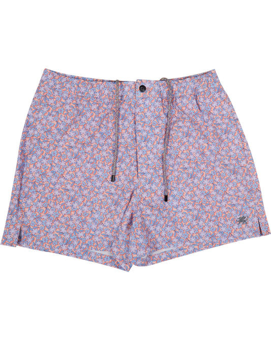 QUACK LAWN SWIM SHORT - PINK