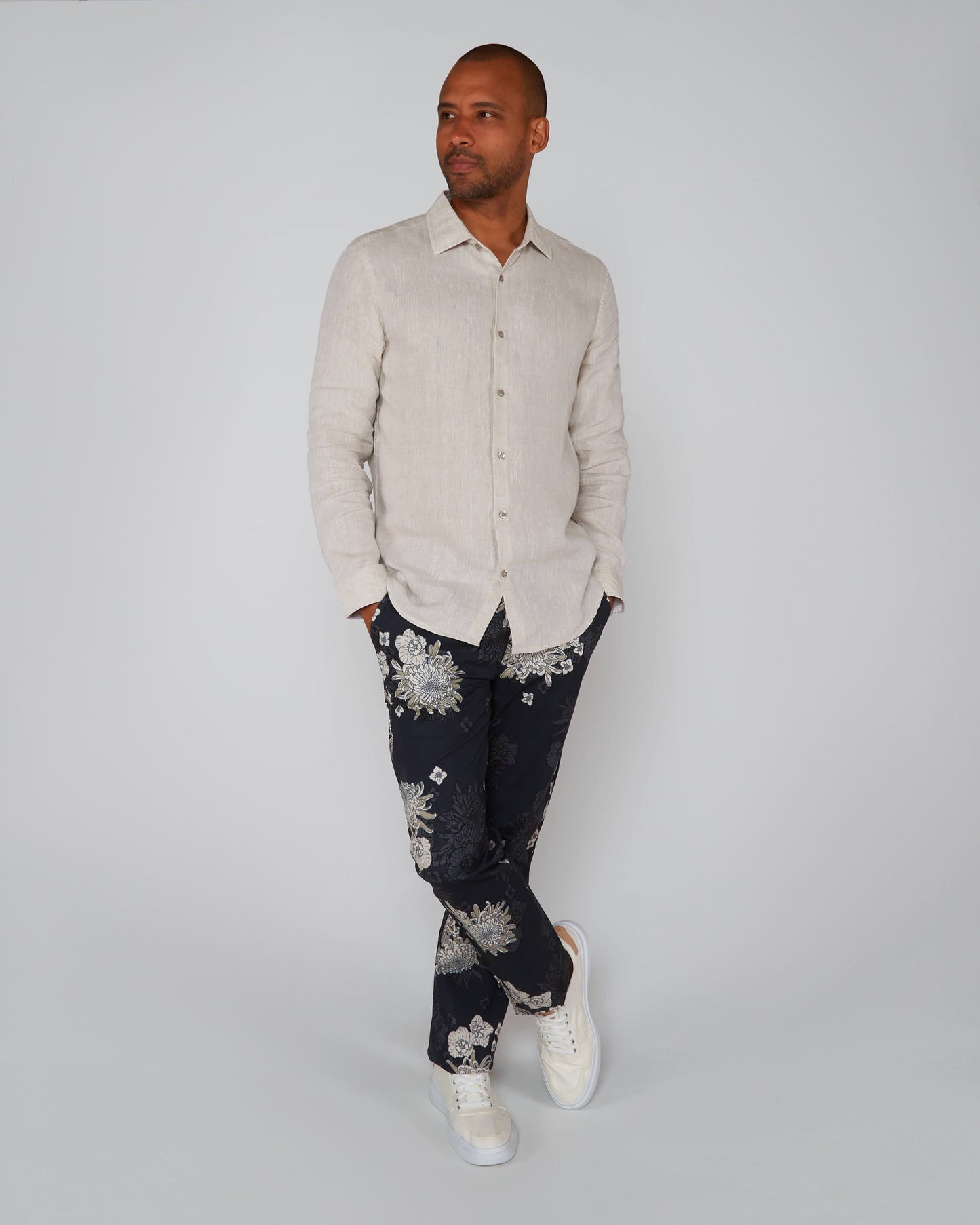 CHARLES MUMMS DREAM PANT -  BLACK