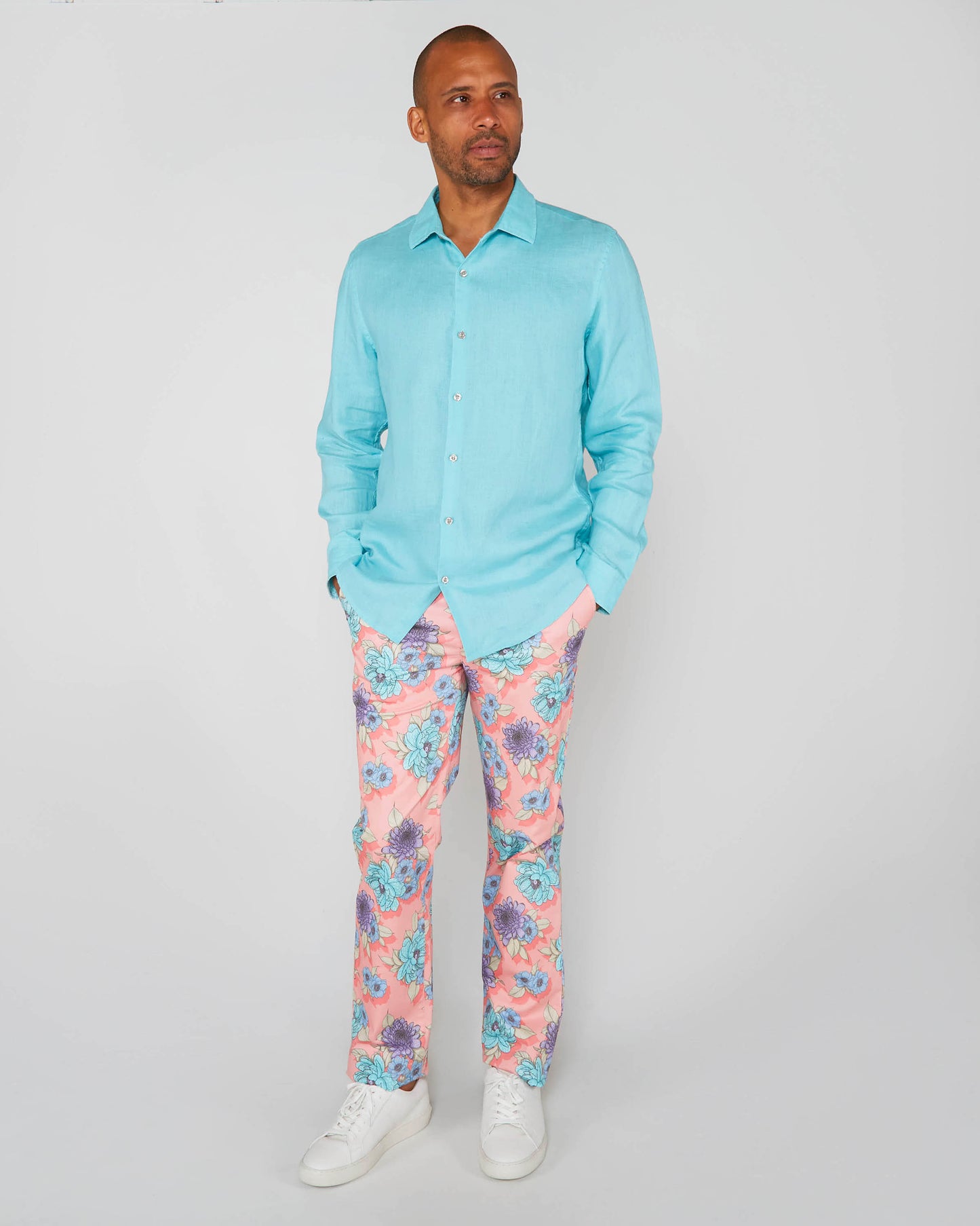 JACK FLOWER BED PANT - PINK