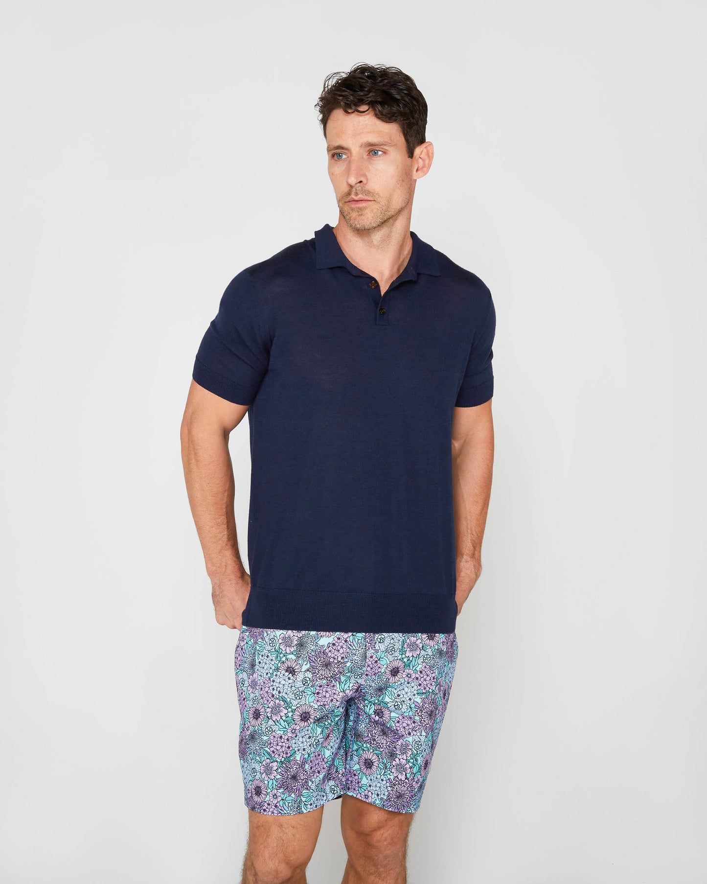 JOHN GARDEN PARTY SHORTS - SPEARMINT