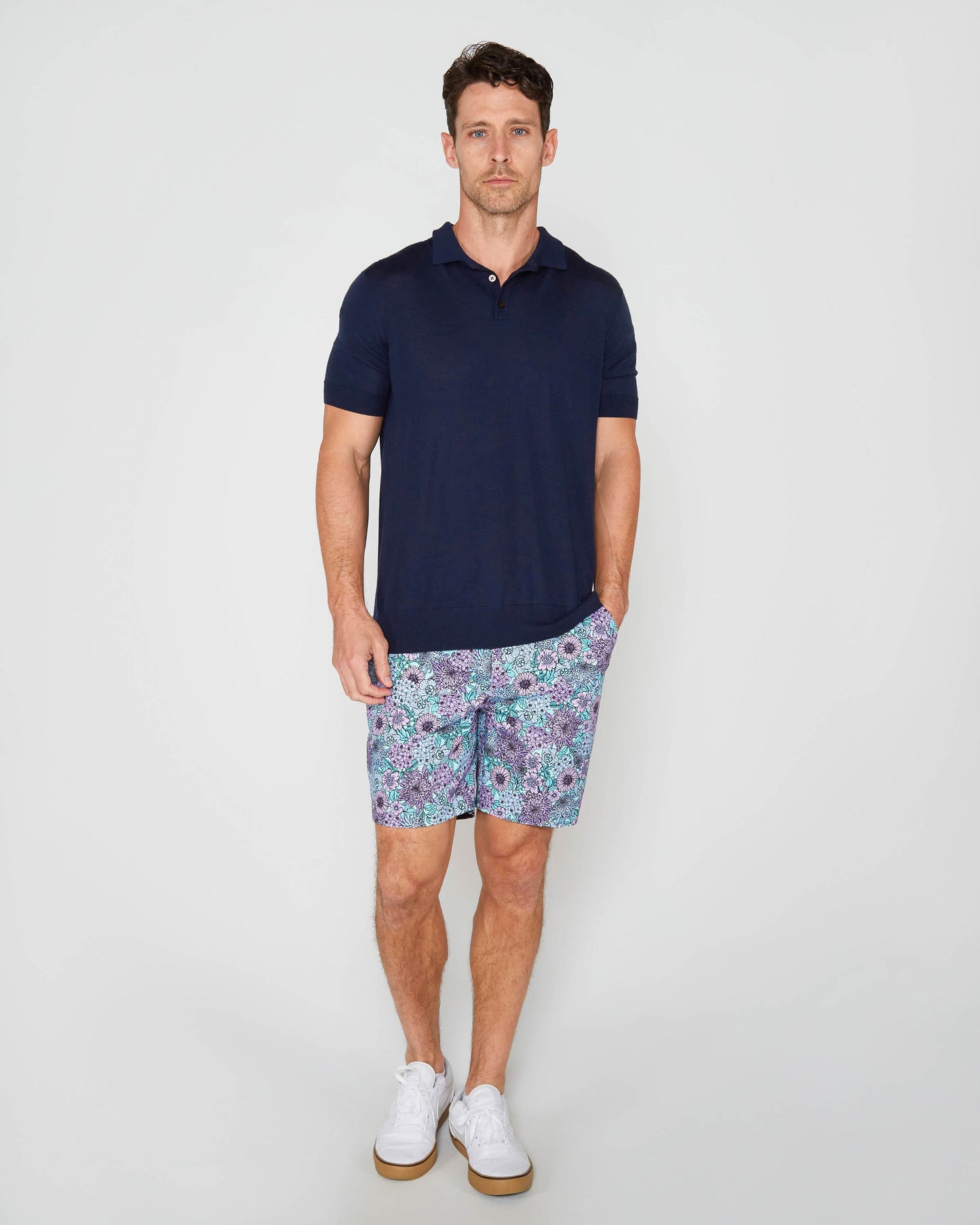 JOHN GARDEN PARTY SHORTS - SPEARMINT