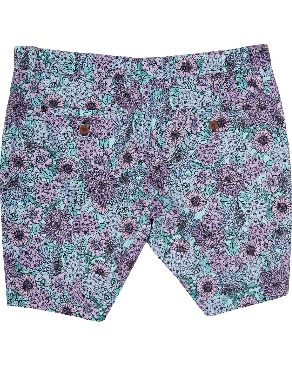 JOHN GARDEN PARTY SHORTS - SPEARMINT