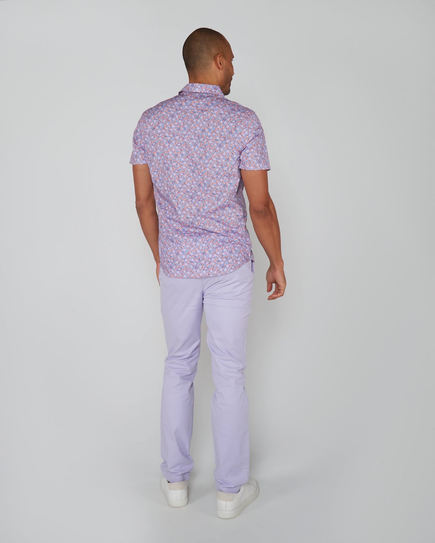 SCOTT LAWN SHIRT - PINK