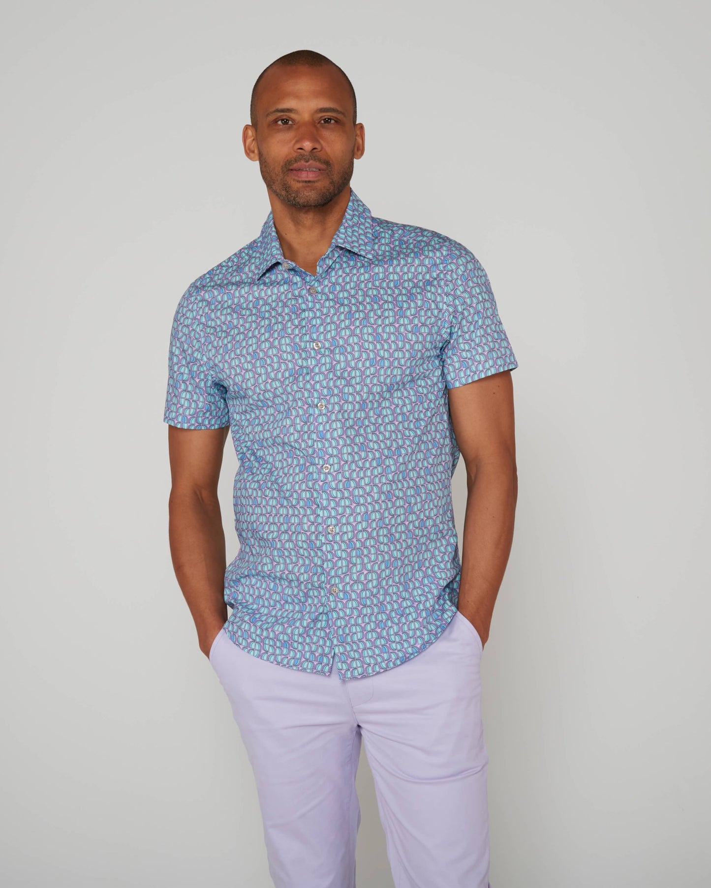 SCOTT PETAL TRIO SHIRT - SPEARMINT