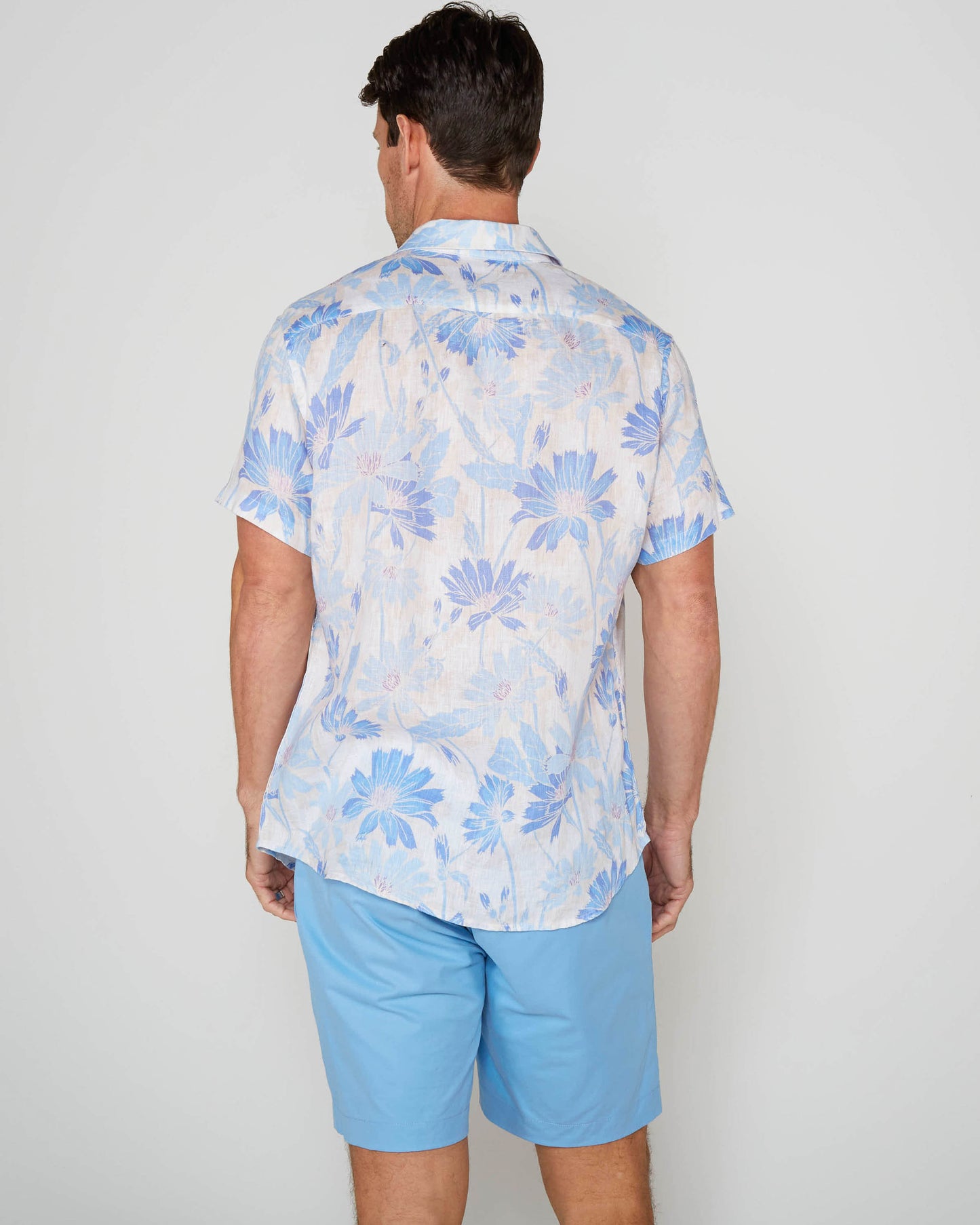 SERGIO SPRINGTIME LINEN SHIRT - WHITE