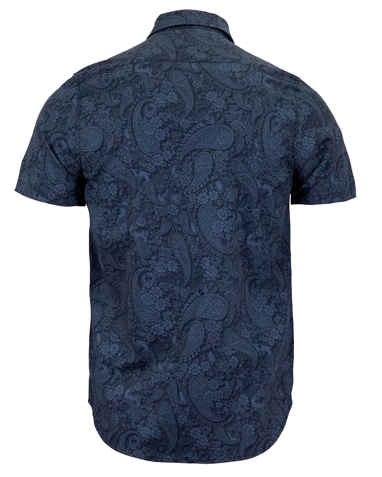 TIM PAISLEY ROMANCE SHIRT -  NAVY