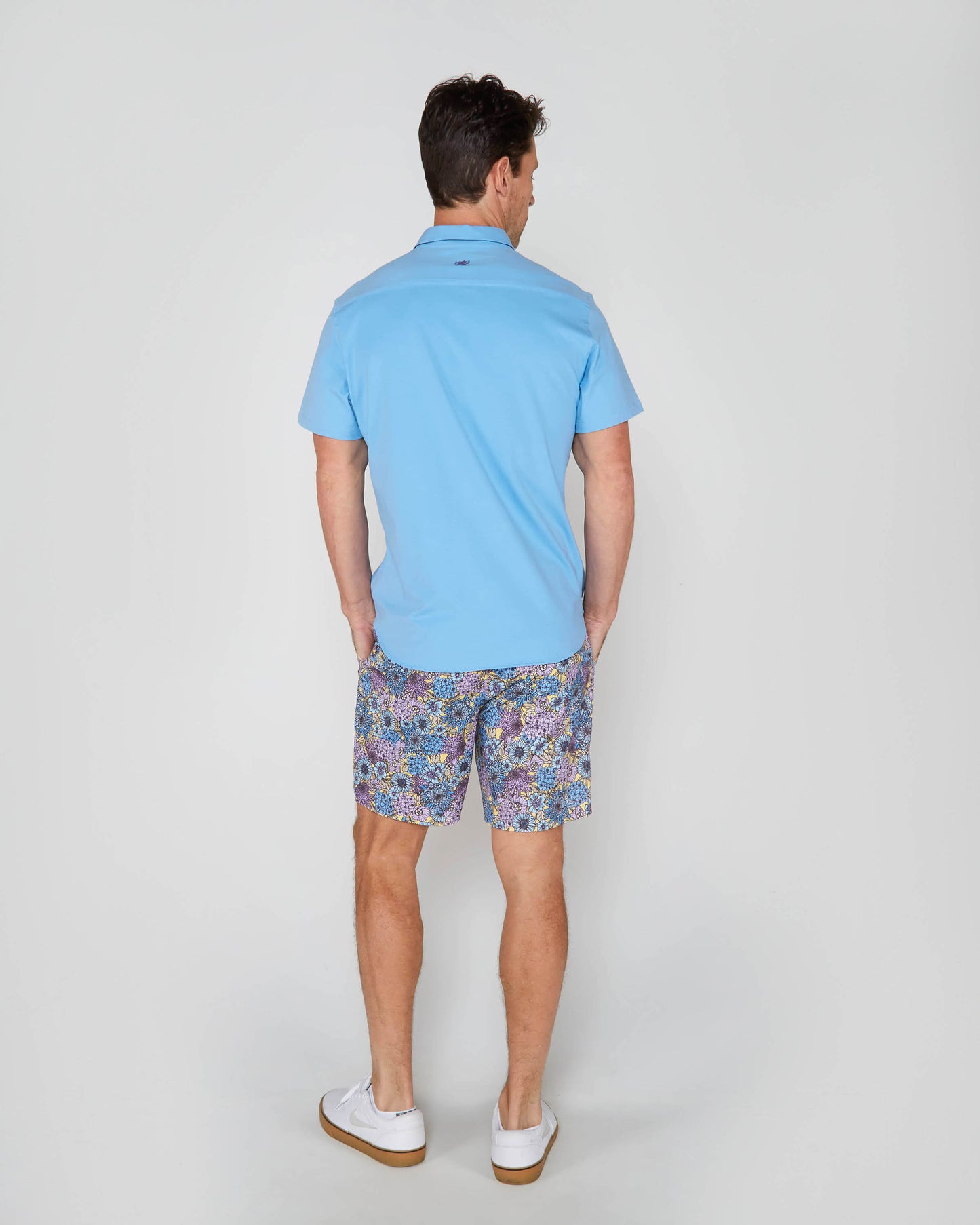 TODD KNIT SHIRT - BLUE