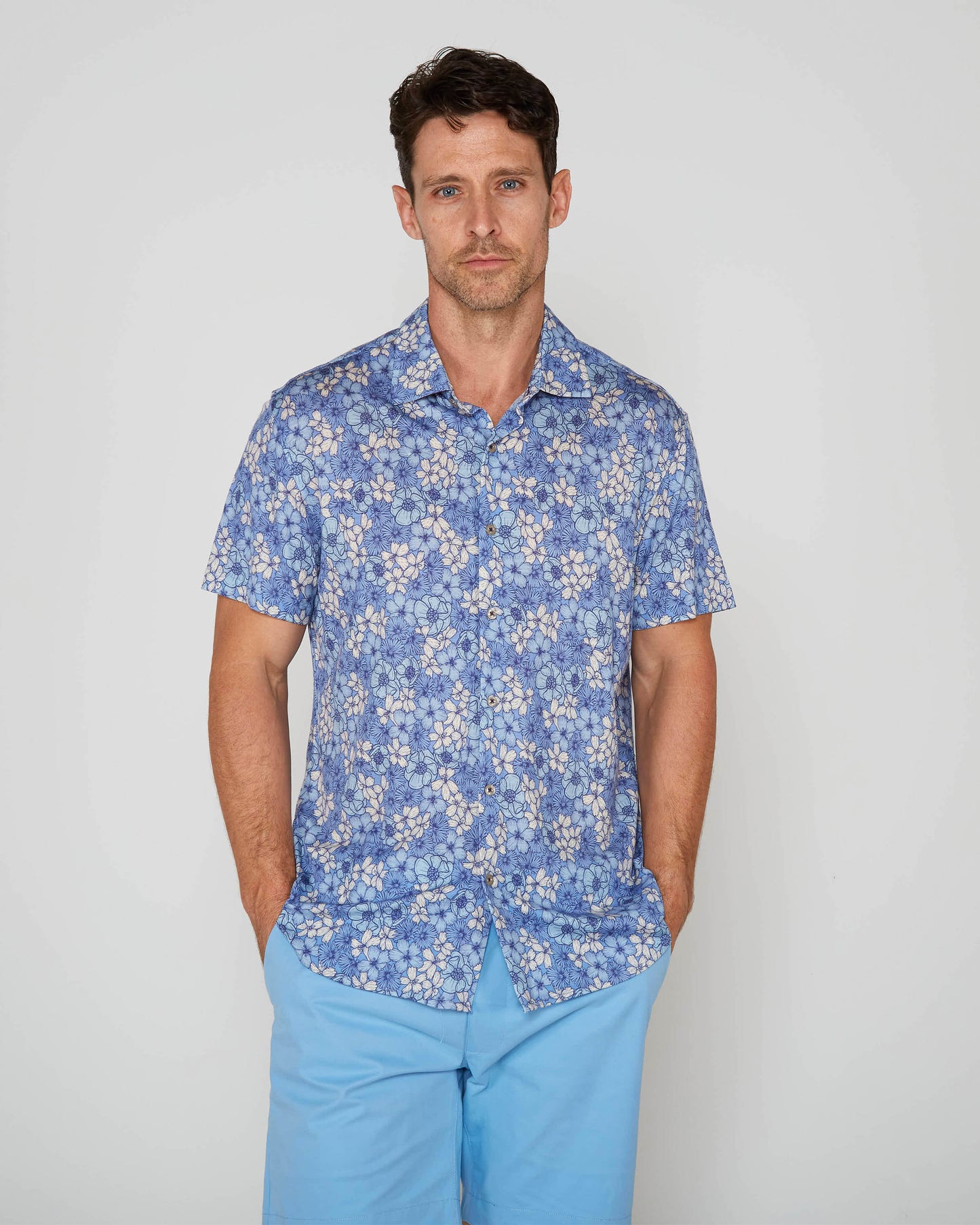 TYLER DENSE FLORAL BLUE