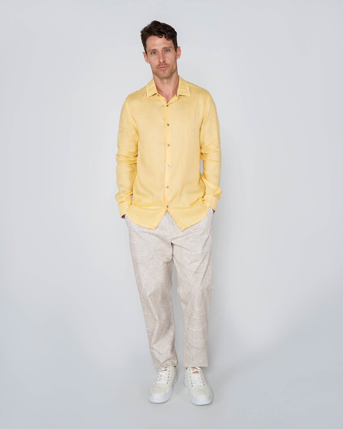 LAURENT LINEN SHIRT - MELLOW