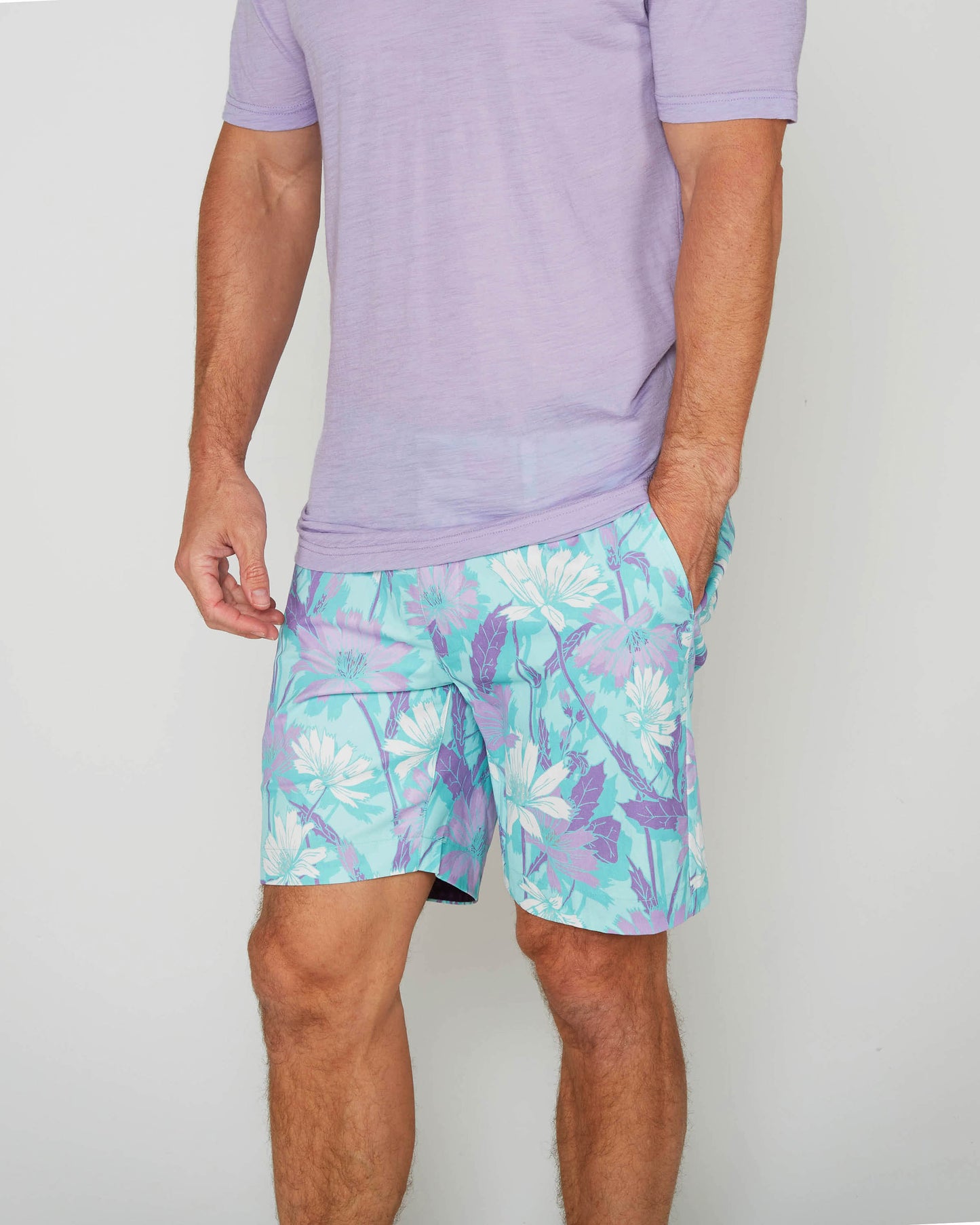 NEPTUNE SPRINGTIME TAILORED SWIM SHORT - SPEARMINT