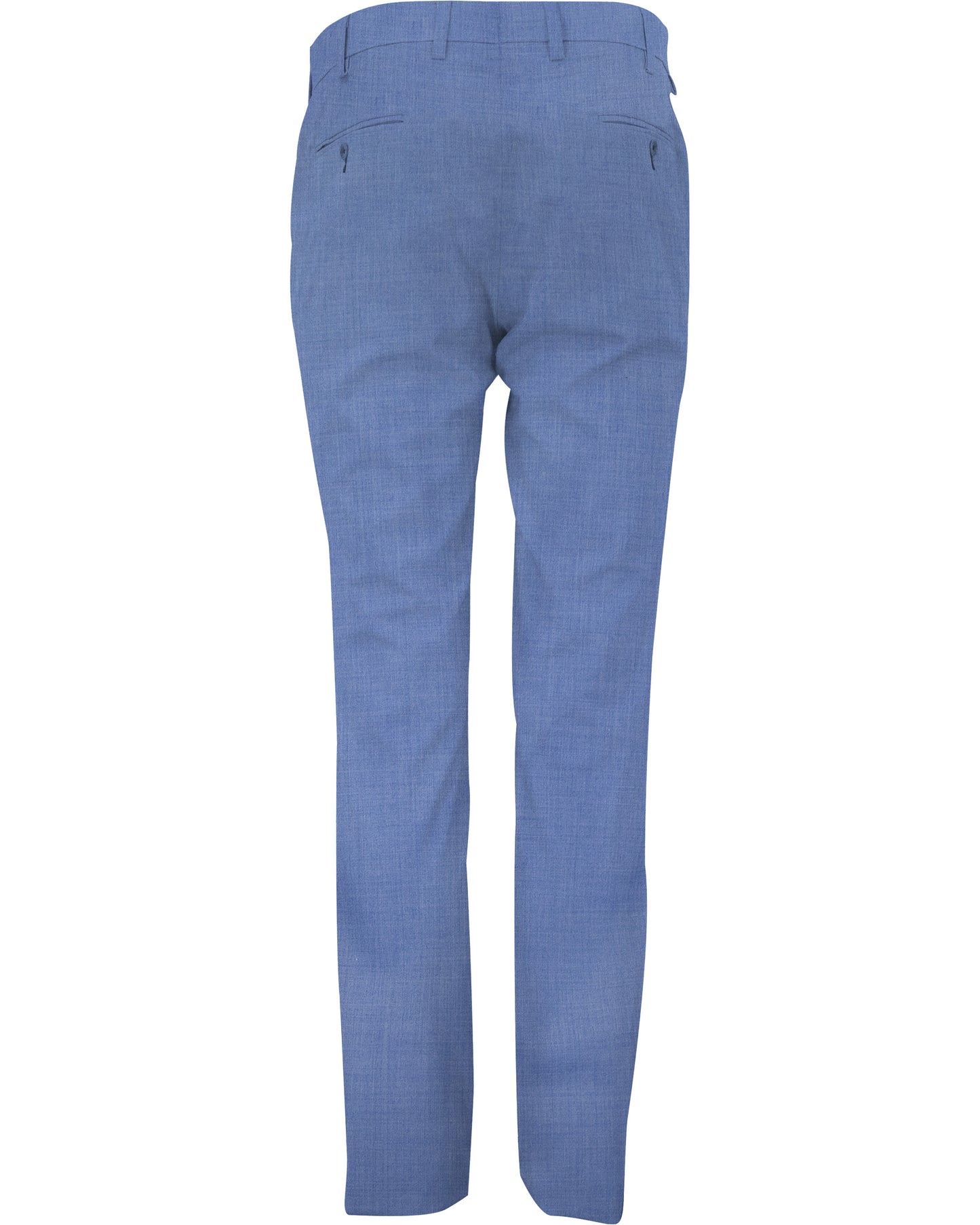 PAXTON TAILORED WOOL PANT - OCEAN