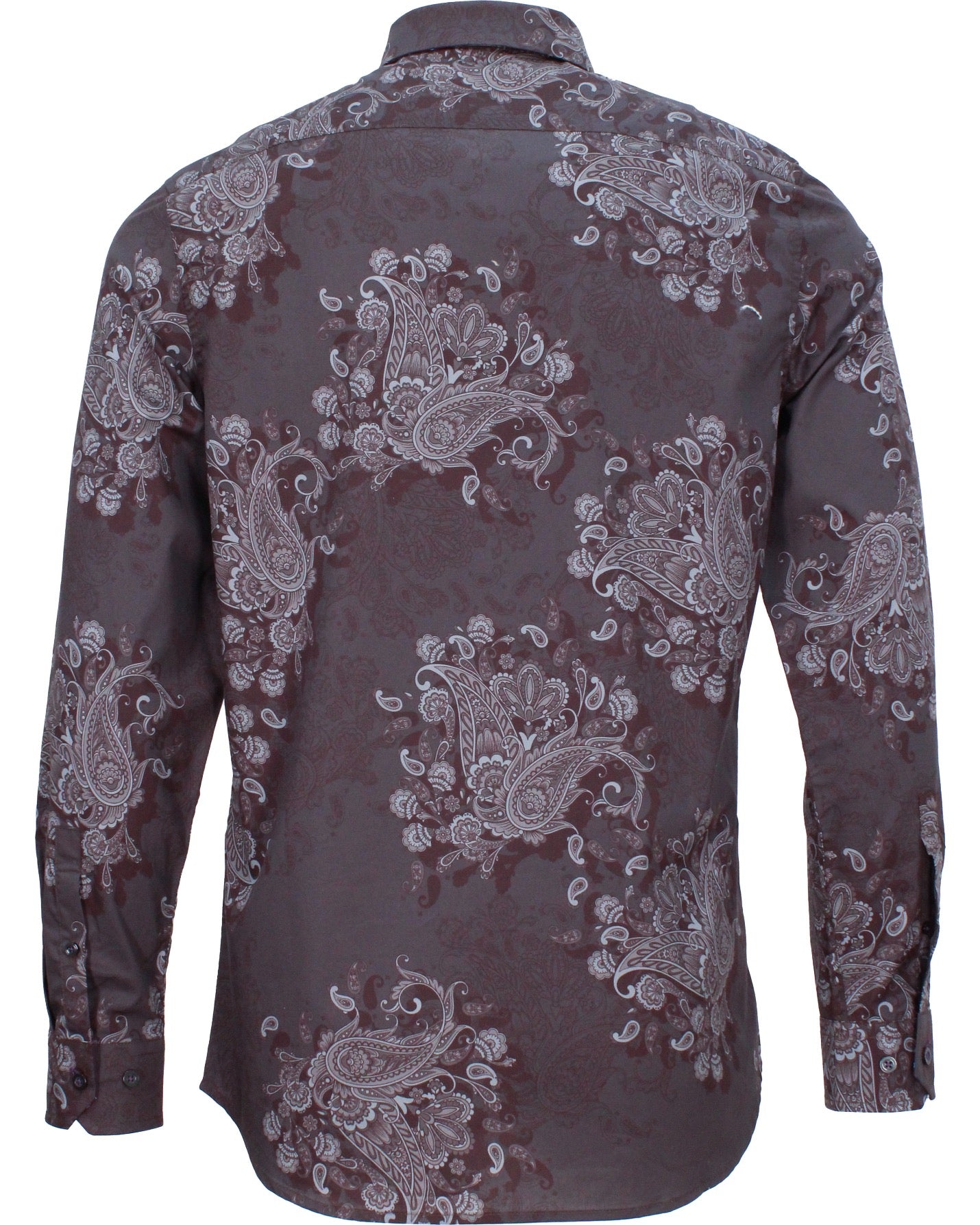 NORMAN RANDOM PAISLEY SHIRT - ROOK