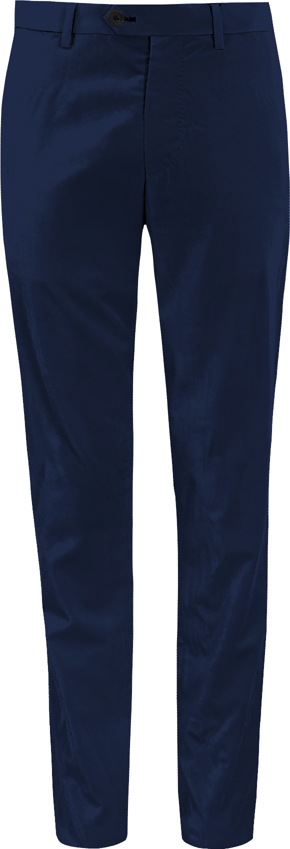 CLIFFORD NAVY MEN'S VELVET FLAT-FRONT PANT