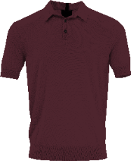 PILGRIM PORT MEN'S MERINO SILK CASHMERE POLO SWEATER