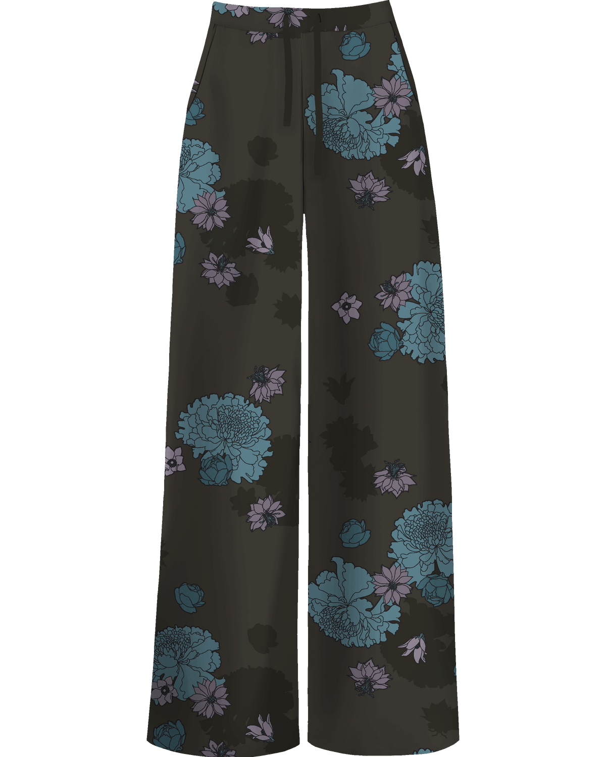 PATSY WINTER FLORAL BROWNIE WOMEN'S TAILORED PANT